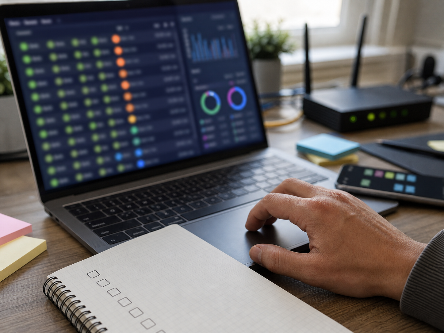 Minh họa proxy xoay và quản lý session